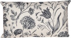 Anna's collection Buitenkussen 50x30cm vintage bloemen