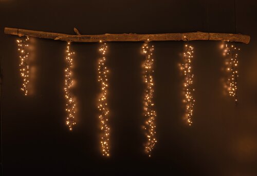 Anna's Collection cascade cluster 432 led lampjes 7,5m classic warm flash 