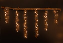 Anna's Collection cascade cluster 432 led lampjes 7,5m classic warm flash 