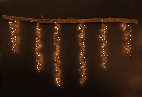 Anna's Collection CASCADE CLUSTER 432LED IP44 TRAFO MET TIMER EN DIMMER DRAADLENGTES 48 CM/72 CM /96