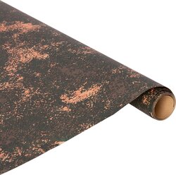 Anna's Collection grottenpapier rood/bruin 200x60cm