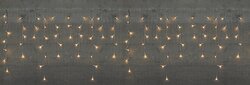 Anna's Collection ICICLE LIGHTS TRANSPARANT 180L/360X60CM LED WARM WIT - 5M AANLOOPSNOER  - IP44 TRA - afbeelding 1