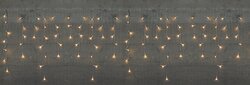 Anna's Collection ICICLE LIGHTS TRANSPARANT 360L/720X60CM LED WARM WIT - 5M AANLOOPSNOER - IP44 TRAF - afbeelding 1