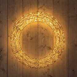 Anna's Collection krans 2400 led lampjes flash Ø 70cm classic warm