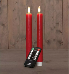 Anna's collection Leddinerkrs 3d+ab usb h23cm 2st rood