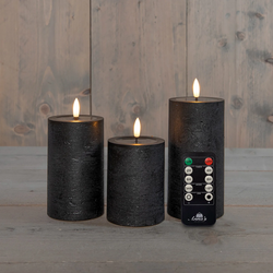 Anna's collection Ledkaars 3d.vlm+ab usb s3 zwart
