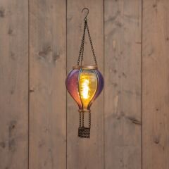 Anna's Collection Luchballon solar 36x11cm blauw