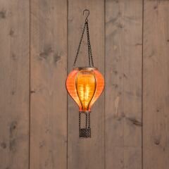 Anna's Collection Luchballon solar 36x11cm geel/ornje