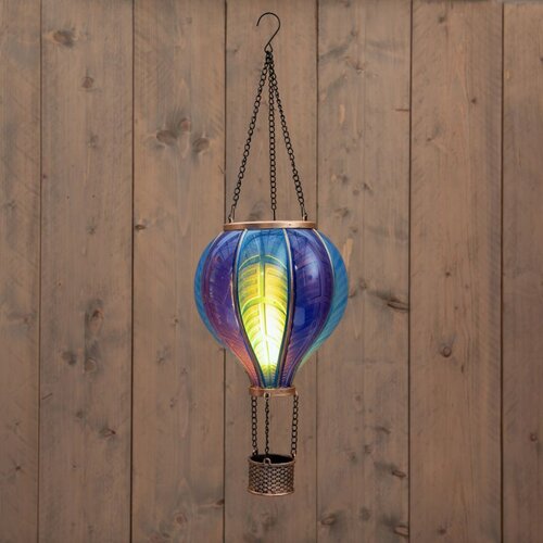 Anna's Collection Luchballon solar 62x20cm blauw