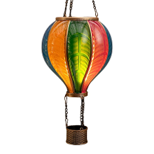 Anna's collection Luchtballlon led b.o.t. 62x20cm multi