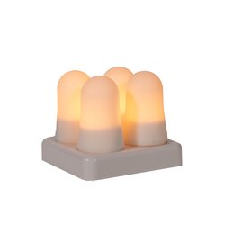Anna's Collection Mini Vlam Oplaadbaar Ip20 Met Afstandsbediening, Oplaadstation En Usb Kabel 5X6.8C - afbeelding 2