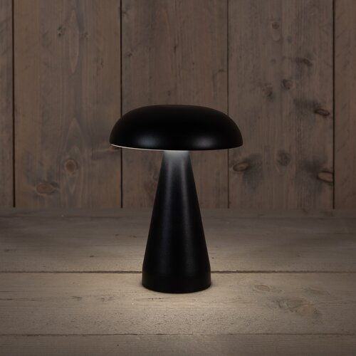 Anna's Collection Oplaadbare Tafellamp Metaal Rond 2500Mah Warm Wit Dimbaar Inclusief Usb Kabel 20.5