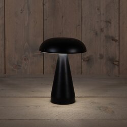 Anna's Collection Oplaadbare Tafellamp Metaal Rond 2500Mah Warm Wit Dimbaar Inclusief Usb Kabel 20.5