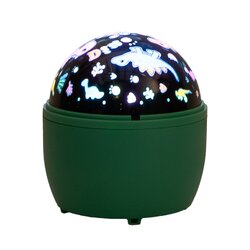 Anna's Collection Projector Dinosaurus Op 3Xaa Batterij Met Dc Aansluiting 13X11.5Cm Lichtgroen - afbeelding 2