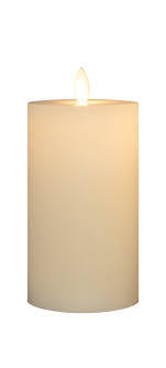 Anna's Collection Stompkaars Rustiek Wax Bewegende Vlam Oplaadbaar Met  Usb Kabel Exclusief Afstandb