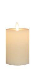 Anna's Collection Stompkaars Rustiek Wax Bewegende Vlam Oplaadbaar Met Usb Kabel Exclusief Afstandbe