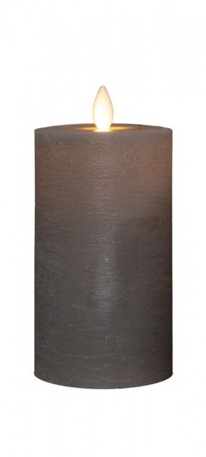 Anna's Collection Stompkaars Rustiek Wax Bewegende Vlam Oplaadbaar Met Met Usb Kabel Exclusief Afsta