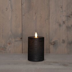 Anna's Collection STOMPKAARS RUSTIEK WAX BEWEGENDE VLAM OPLAADBAAR MET USB KABEL EXCLUSIEF AFSTANDBE