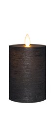 Anna's Collection Stompkaars Rustiek Wax Bewegende Vlam Oplaadbaar Met Usb Kabel Exclusief Afstandbe