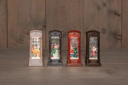 Anna's Collection TELEFOONCEL MET GLITTERWATER OP BATTERIJ 5X11CM 4 ASSORTI IN DISPLAY WARM WIT