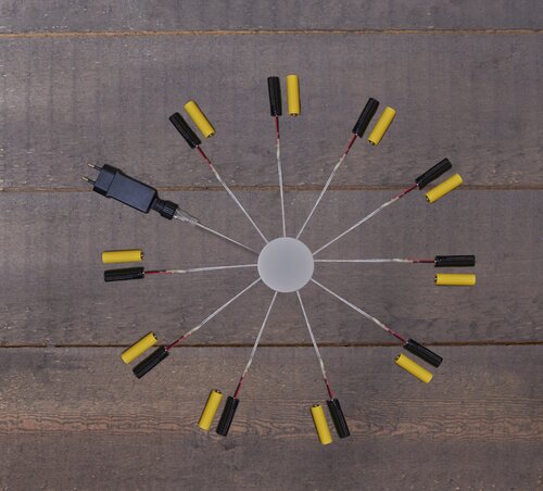 Anna's Collection 2XAA TRAFO 3.2V VOOR 10X 2XAA 1,5M/4M AANLOOPSNOER/IP20