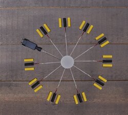 Anna's Collection 3XAA TRAFO 4,5V VOOR 10X 3XAA 1,5M/4M AANLOOPSNOER/IP20