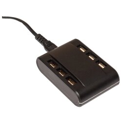 Anna's collection Usb oplaadstation 6 ingangen zwart