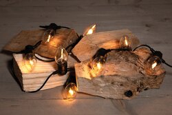 Anna's Collection vlamverlichting 10x led met vlameffect 3m