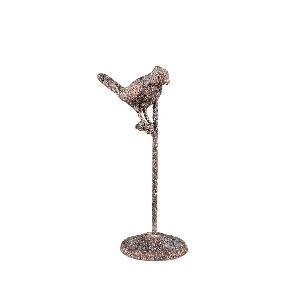 PTMD Annamae Bronze iron bird statue high base M