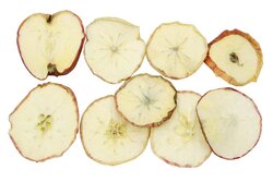 Appelschijfjes 9st rood