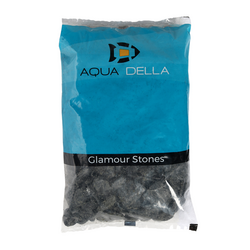 Aqua della Aquariumgrind pebbles black 2kg
