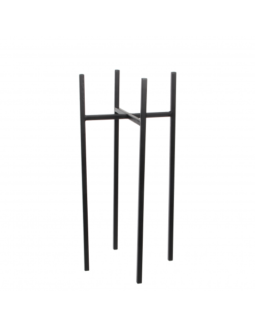 Ascot Plant Standaard Zwart - L24Xb24Xh55Cm