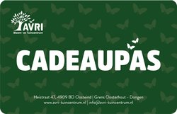 AVRI Cadeaupas Vrije Waarde