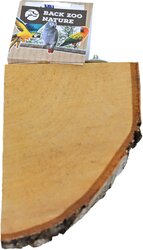 BACK ZOO NATURE RUSTPLANK HOUT 1/4 ROND