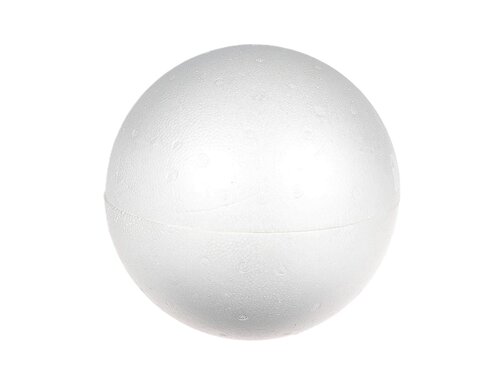 Bal styrofoam d20cm wit
