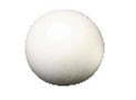 Bal styrofoam d30cm wit