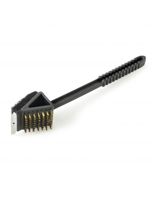 Barbecook 3-in-1 lange borstel zwart 37cm