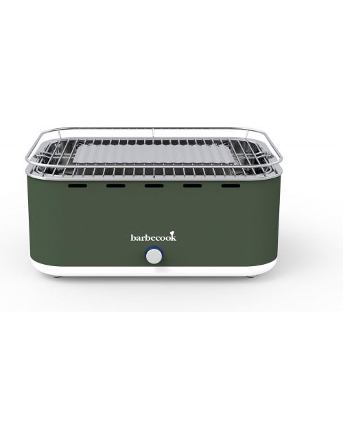 Barbecook Carlo houtskooltafelgrill Army Green 44x33x21cm