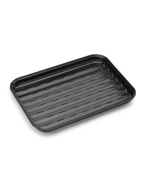 Barbecook herbruikbare grillpan uit email 34.5x24cm