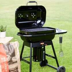Barbecook Magnus comfort houtskoolbarbecue zwart - afbeelding 3