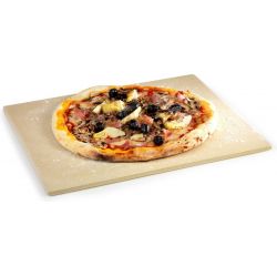 Barbecook universele pizzasteen uit vuurvaste klei 43x35x1.2cm