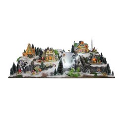 Basis Kerstdorp Olympic 120X40CM - afbeelding 2