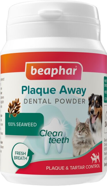 Beaphar plaque away dent powder 80g