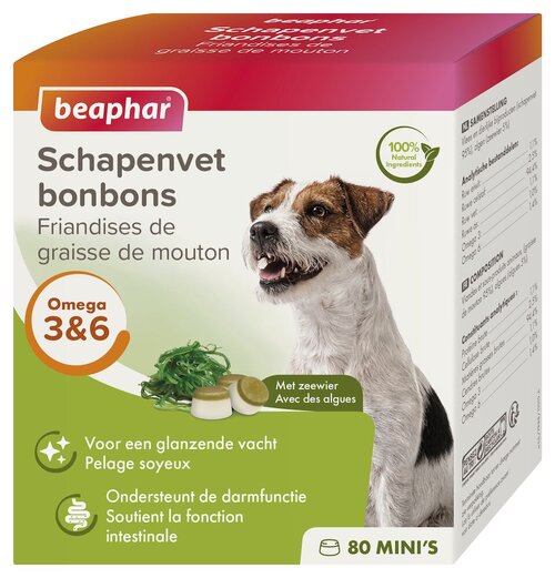 Beaphar Schapenvet mini zeewier 245g