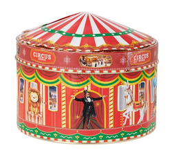 Becky Carousel Tin with cookies