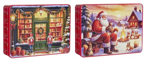 Becky Rectangular Story tins Bookstore & Campfire