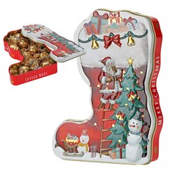 Becky Tin boot of Santa