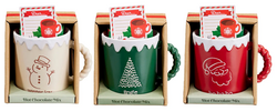 Becky Xmas Mug with Snow