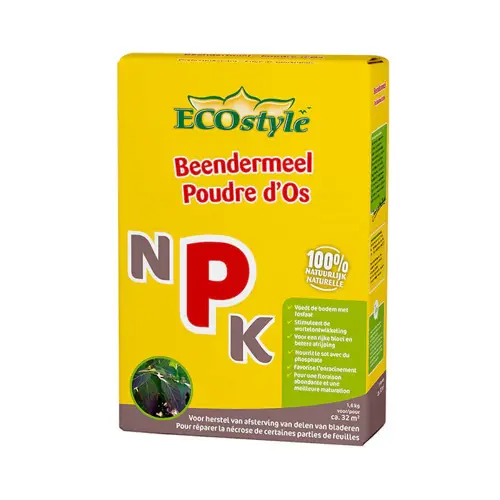 Ecostyle Beendermeel 1,6 kg - afbeelding 1