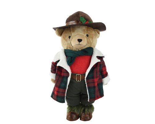 Beer polyester l23b38h60cm rood